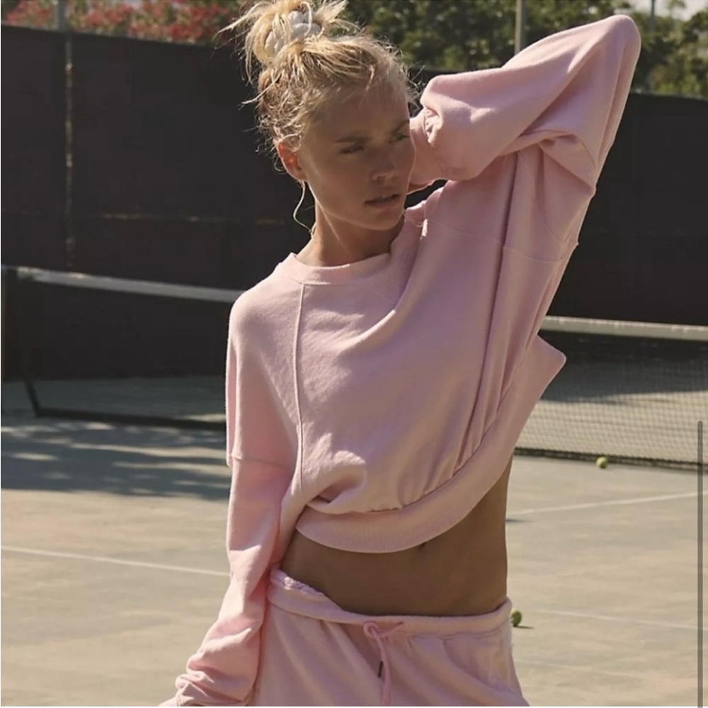 Free People Movement Run It Back Set Size XL  Prism Pink EUC